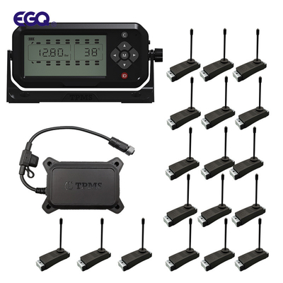 18 sistema 203psi del monitor di pressione del sistema 433.92MHz 12mA Tiro dell'automobile TPMS della ruota