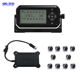 10 sistema di controllo LCD della gomma del rimorchio dell'esposizione del camion TPMS della gomma