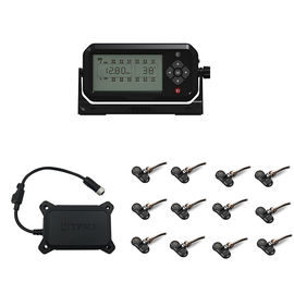 Sistema di monitoraggio della pressione dei pneumatici per autocarri a 12 ruote TPMS Sensori in bundle 433,92 MHz 12 mA 203 PSI