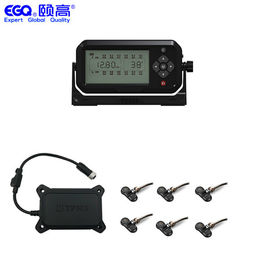 Sistema di controllo LCD di pressione d'aria di 6 sensori esterni rv