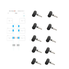 Sistema di controllo di pressione di gomma dei sensori 2.4Ghz di Bluetooth dieci