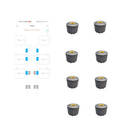 Automobile TPMS del sistema di controllo di pressione di EGQ BLE 4,0 2.4Ghz Tiro Bluetooth