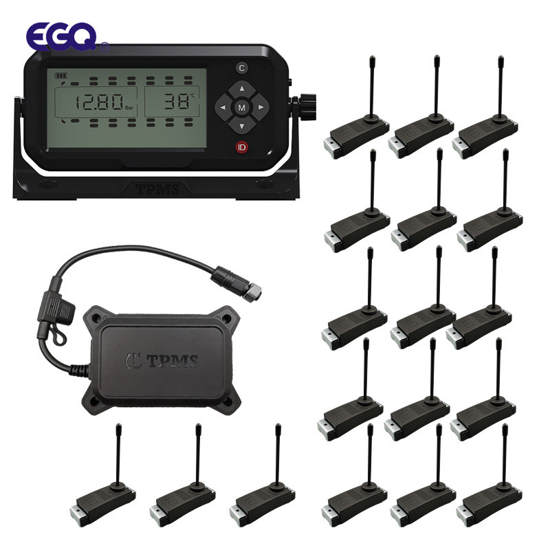 18 sistema 203psi del monitor di pressione del sistema 433.92MHz 12mA Tiro dell'automobile TPMS della ruota