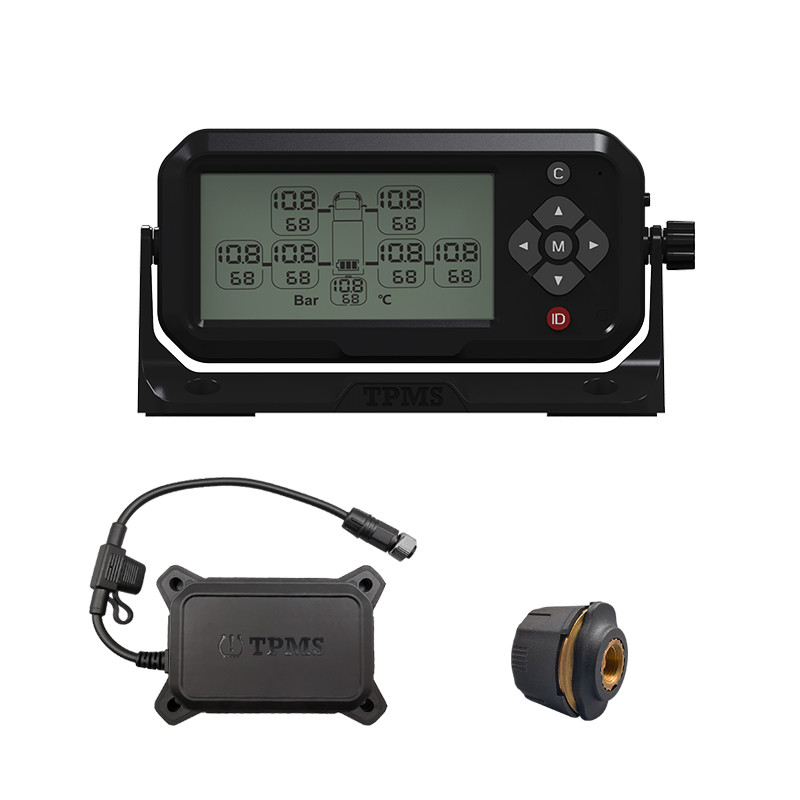 Camion LCD TPMS dell'esposizione del segnale delle soluzioni RS232 degli interruttori basculanti TPMS per 2-22 Wheeels