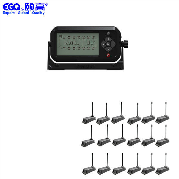 RS232 tipo sensore della valvola della ruota 345mAh 433.92HMz del sistema 22 del camion TPMS